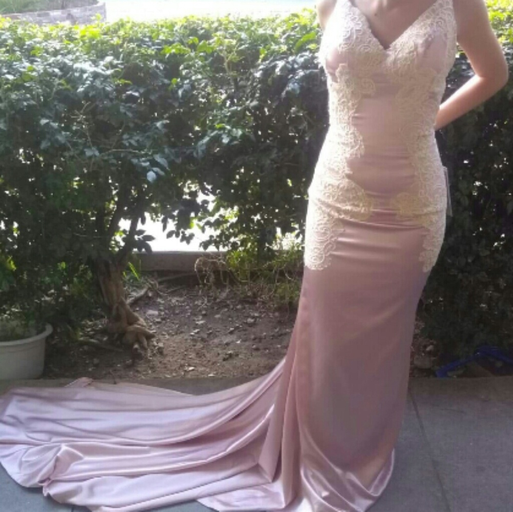 Light pink mermaid dress- pls read description